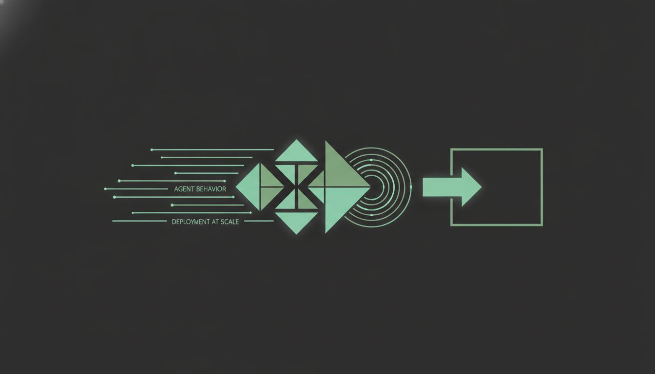Agent behavior spans need validation against intent before deployment at scale