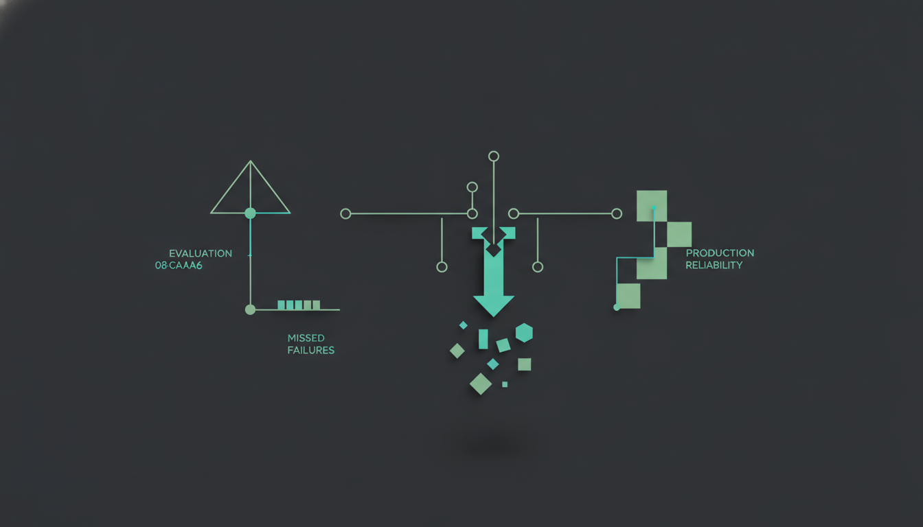 The Evaluation Gap: Why Offline Benchmarks Miss 40% of Agent Failures in Production